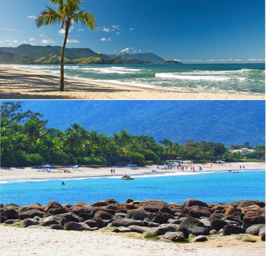 Sun Flat Maresias !! 2 Quartos Piscina Churrasqueira Wifi Estacionamento 230M Da Praia 圣塞巴斯蒂安 外观 照片