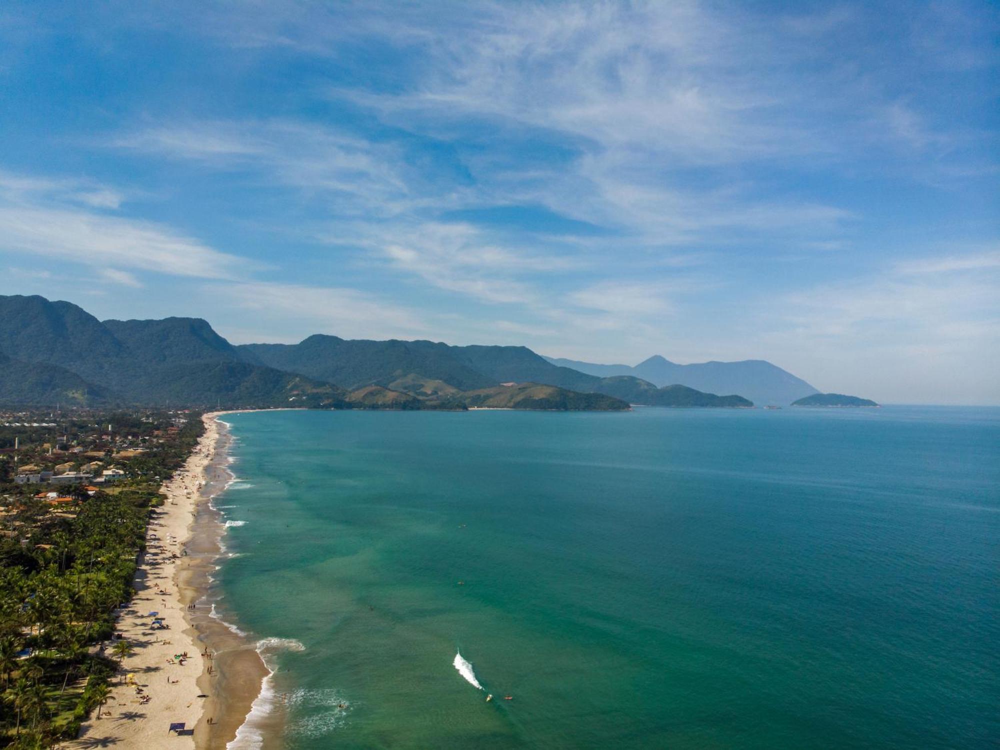 Sun Flat Maresias !! 2 Quartos Piscina Churrasqueira Wifi Estacionamento 230M Da Praia 圣塞巴斯蒂安 外观 照片