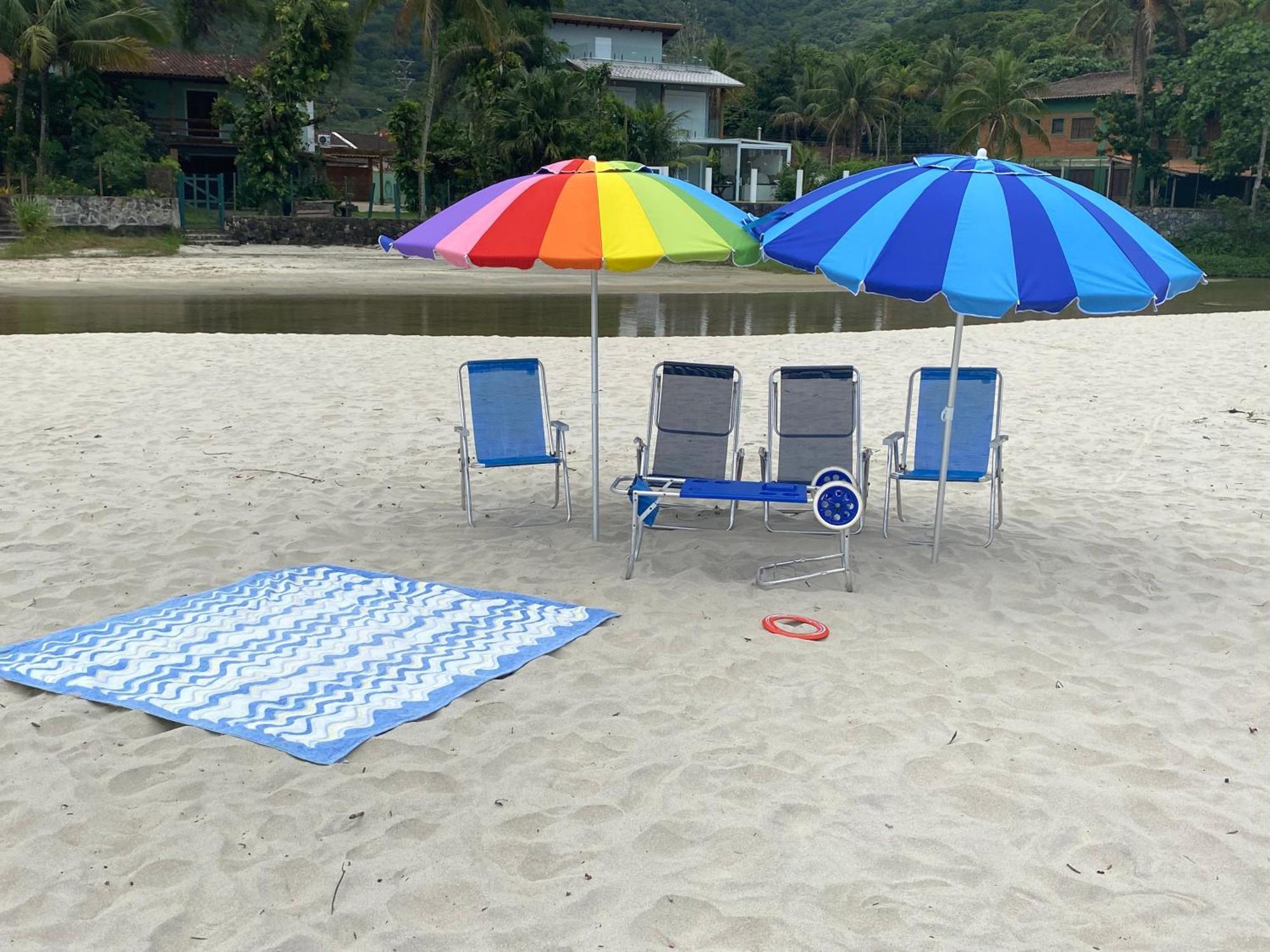 Sun Flat Maresias !! 2 Quartos Piscina Churrasqueira Wifi Estacionamento 230M Da Praia 圣塞巴斯蒂安 外观 照片